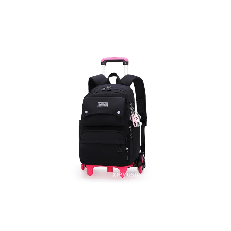 Natural Fish Nylon Backpack Regular Pink Purple Blue Gray Black-17