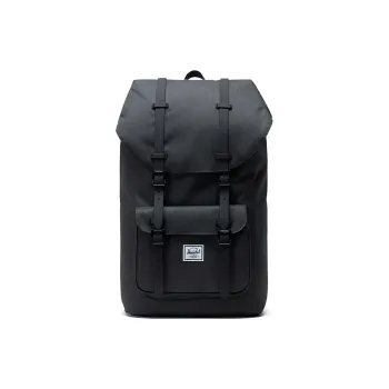 Herschel Nylon Backpack Large Size Unisex Black