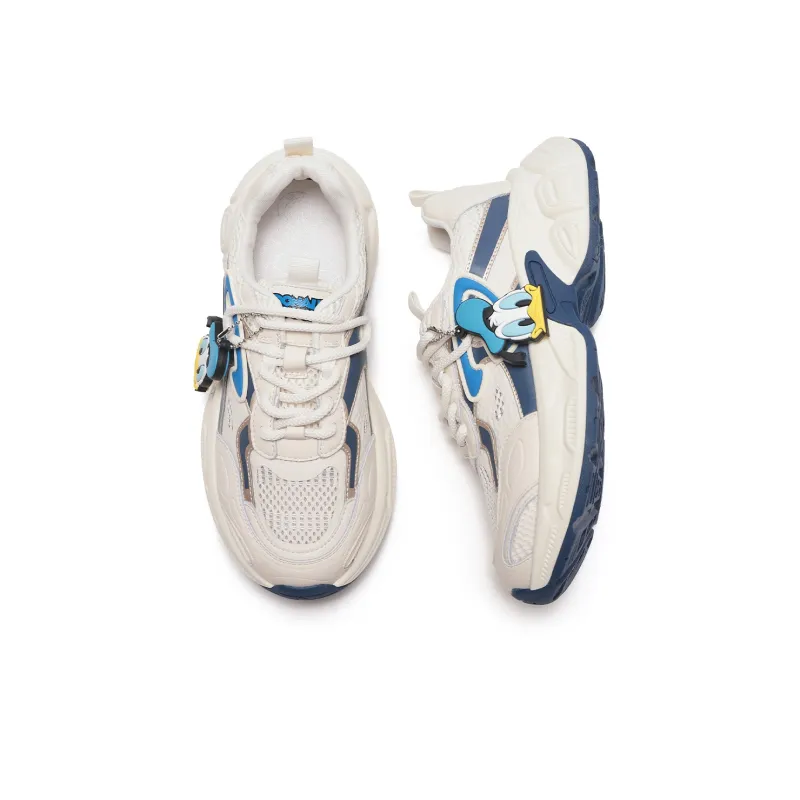 Disney x Hotwind Mickey Family Series Donald Duck 90th Anniversary Limited Edition Low Top Chunky Sneakers Women's-7