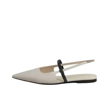 Brunello Cucinelli Monile Slingback Ballet Flats Women's