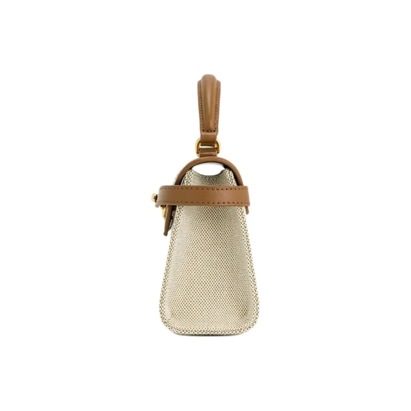 JW PEI Canvas With Canvas Shoulder Bag, Crossbody Bag, Handbag Women's Brown-2
