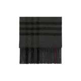 Burberry Check-pattern Wool-blend Scarf