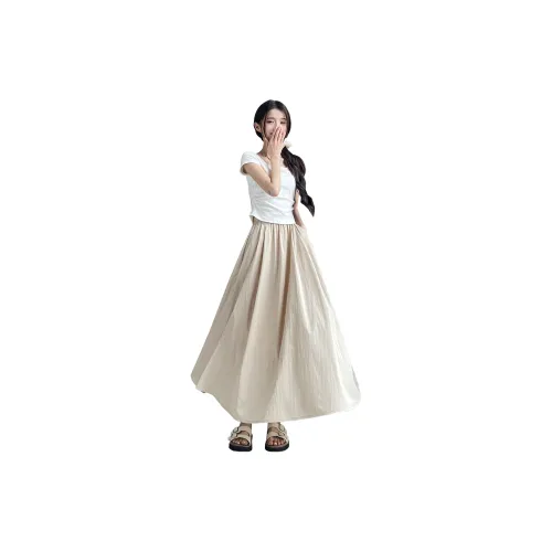 Cotton shopping Casual Long Skirts Women's