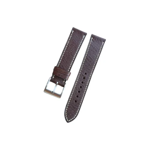 Benchmark Omega Swatch Compatibility Watch Band Cowhide Leather Material