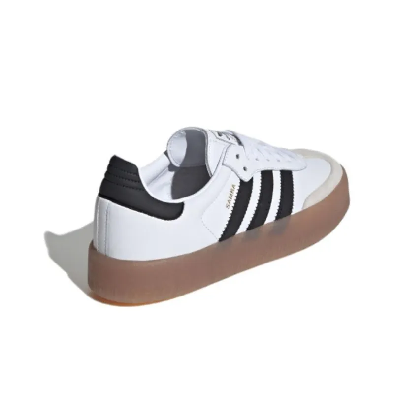 Adidas Originals SAMBAE Low Top Skateboard Shoes Unisex White-3
