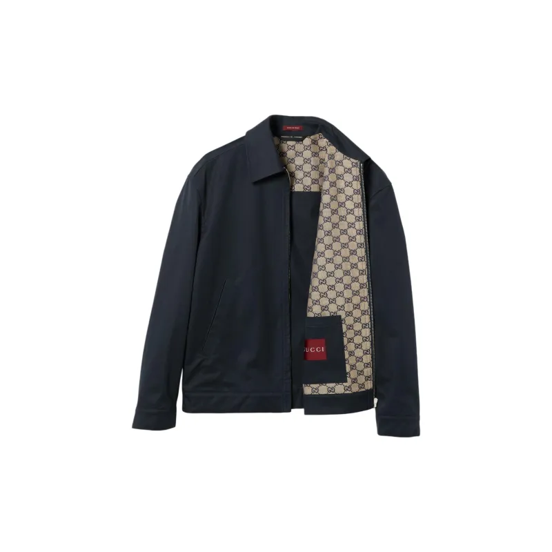 GUCCI Collared ZIp Up Jacket-1