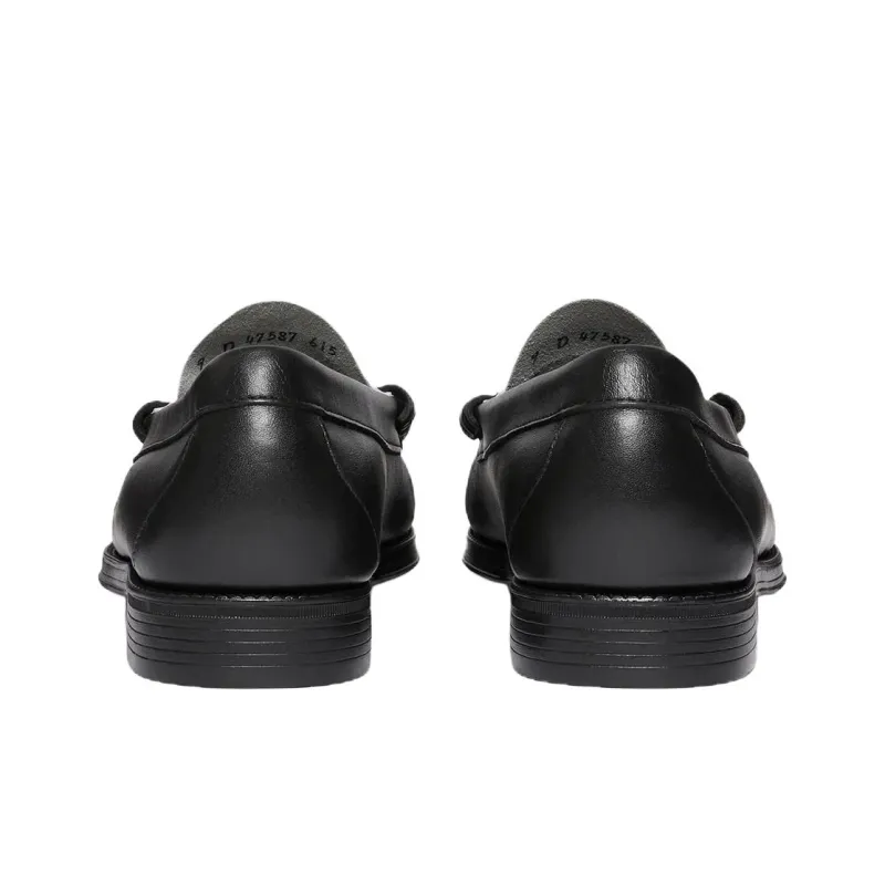 G.H. Bass & Co. Easy Weejuns Larson Loafers Men's Black White-2