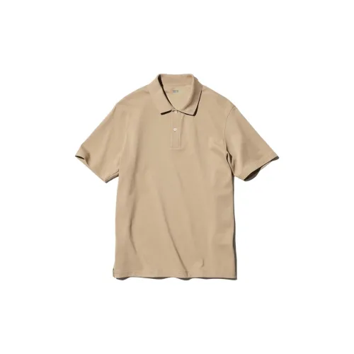 UNIQLO T-Shirts Unisex Dark Beige