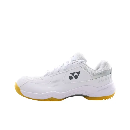 YONEX Badminton Shoes Unisex Low-Top White/Silver