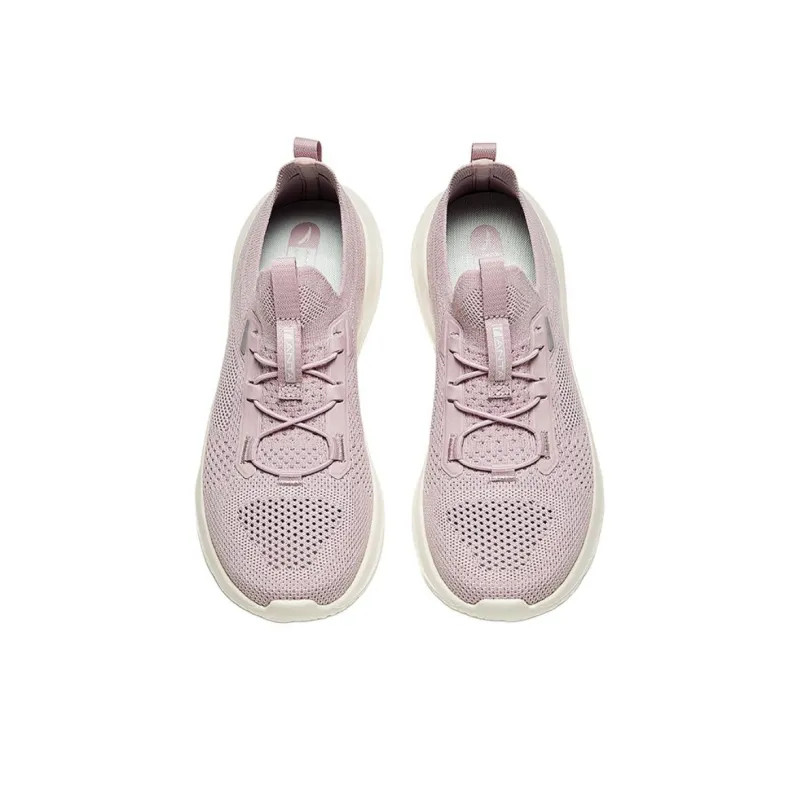Anta Variety Training Collection Cushioned Slip Resistant Low Top Training Shoes Women's Healing Pink-2
