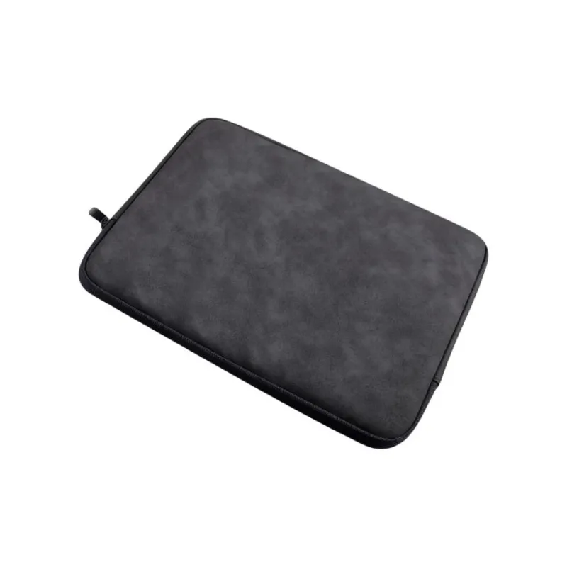 Techson PU Clutch Tubas Unisex Dark Gray/Pink-2