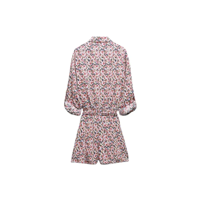 ZARA Jumpsuit Women's Multicolor-1