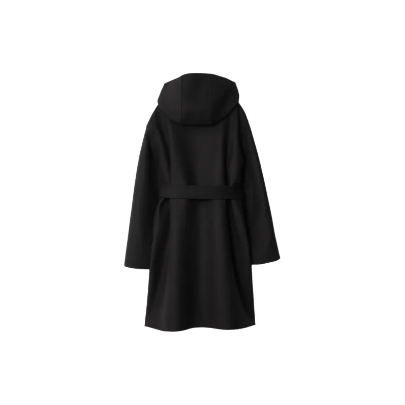 Burberry Wool Reversible Hooded Coat-1