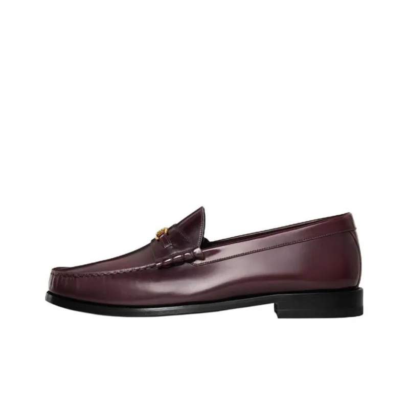 CELINE Triomphe Loafers 1.5cm Men's Umber-0