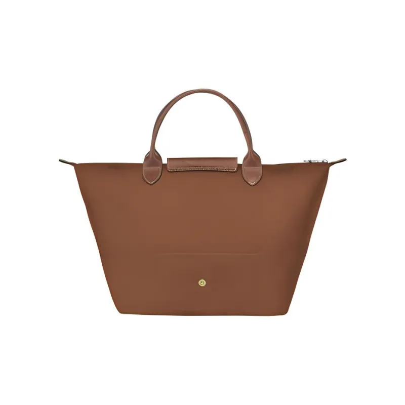LONGCHAMP Le Pliage Club Leather Handbag Small Size Women's Cognac-2