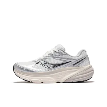 Saucony GUARD AMR Coverage Low Top Running Shoes Unisex White Silver Black