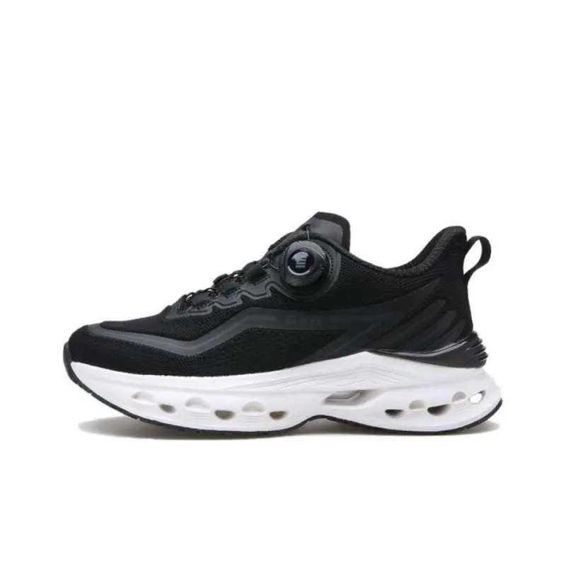 EXR Anti Slip And Wear Resistant Breathable Low Top Running Shoes Unisex Black-0