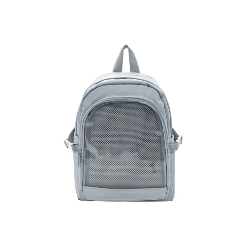UNITE STAR Nylon Commute Versatile Transparent Badge Badge Sunflower Backpack Medium Size Women's