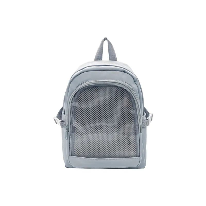 UNITE STAR Nylon Commute Versatile Transparent Badge Badge Sunflower Backpack Medium Size Women's-4