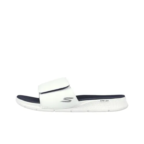Skechers Go Consistent Sandal Slip-Resistant Odor-Resistant Slide Slippers Men's White