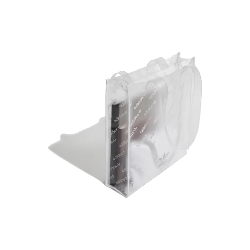 Adidas Originals TPU Tote Bag Shopping Bag Shoulder Bag Handbag Unisex White-3