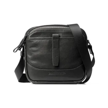 Sharkborough Cow Leather Shoulder Bag, Crossbody Bag Men's