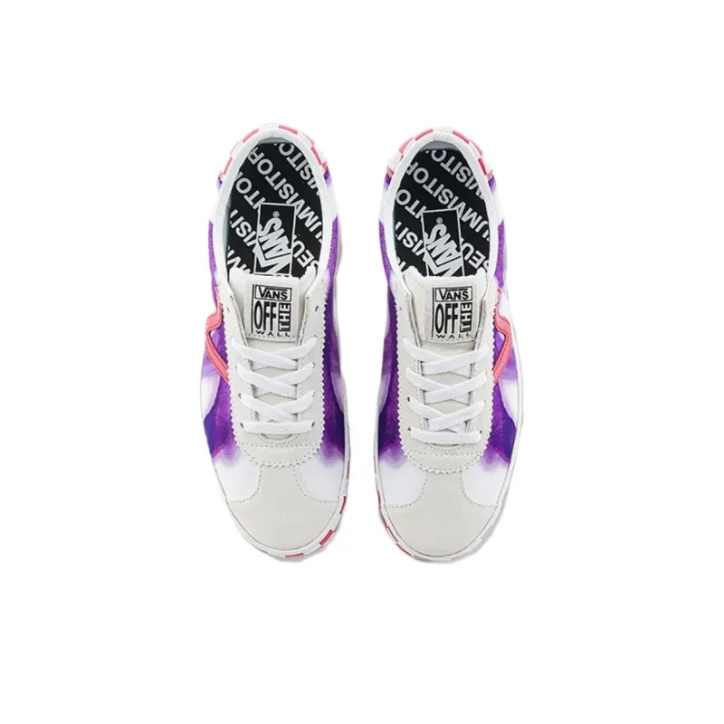Vans X The Museum Visitor Sport Low 'White Purple Red'-3