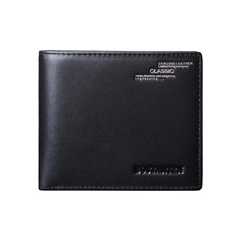 BOSTANTEN Top Grain Cow Leather Black Coffee Men's-3