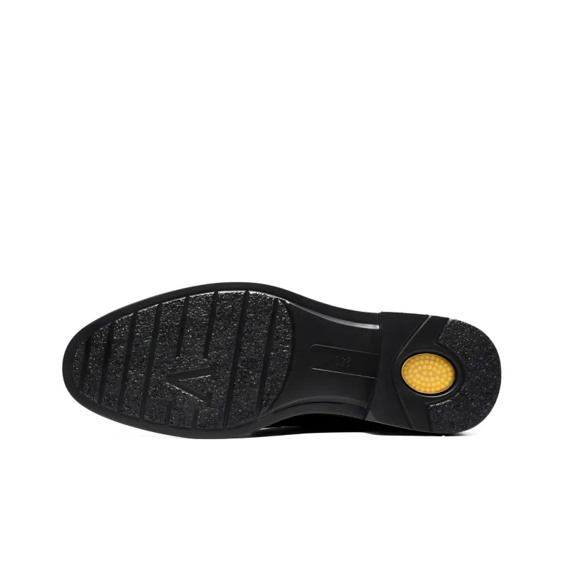 AOKANG Dress Shoes Men Low Top Black-5