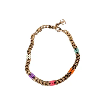 CHANEL Metal Necklaces Women's Multicolor
