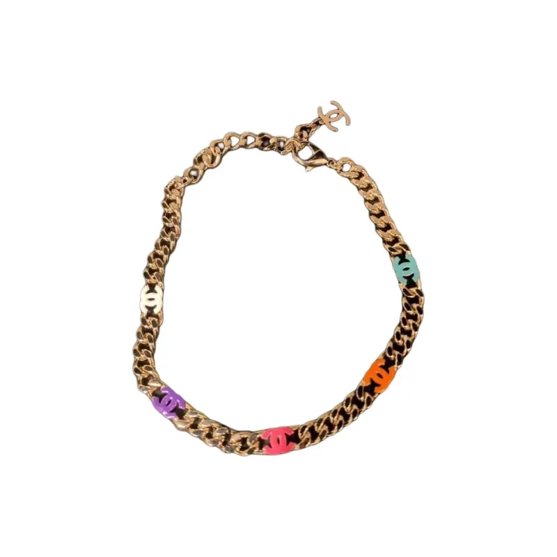 CHANEL Metal Necklaces Women's Multicolor-0