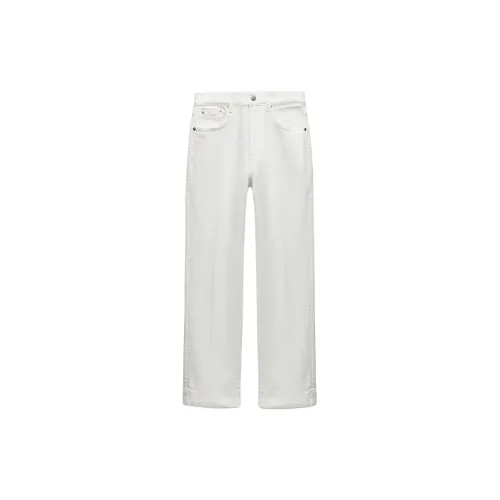 ZARA Jeans Women's White