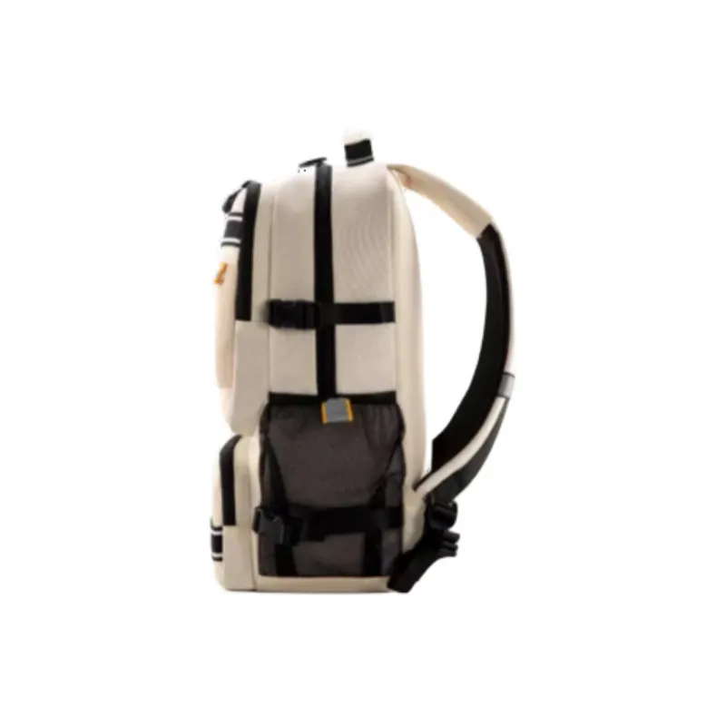 SAMSONITE Fabric Backpack Unisex Black/Beige-4
