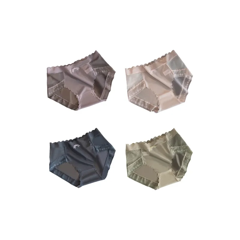 Flowers In Water Underpants Women's 4 Pack-18