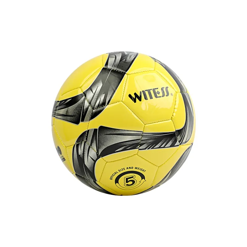 WITESS No. 3/4/5 Training Soccer PVC Machine Stitched Soccer Ball Unisex-20