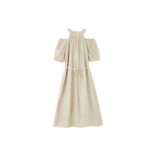 MT Short-Sleeved Dresses Women's Mousse Apricot