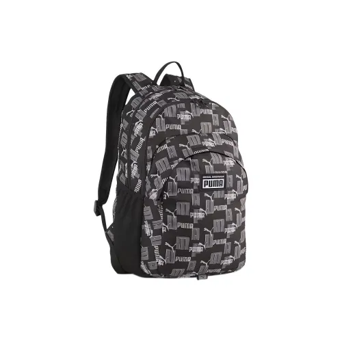 PUMA Backpacks Black Logo