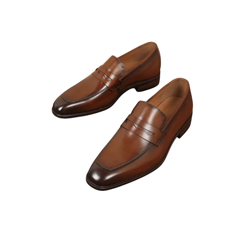 Help Dress Shoes Men Low Top Black-10