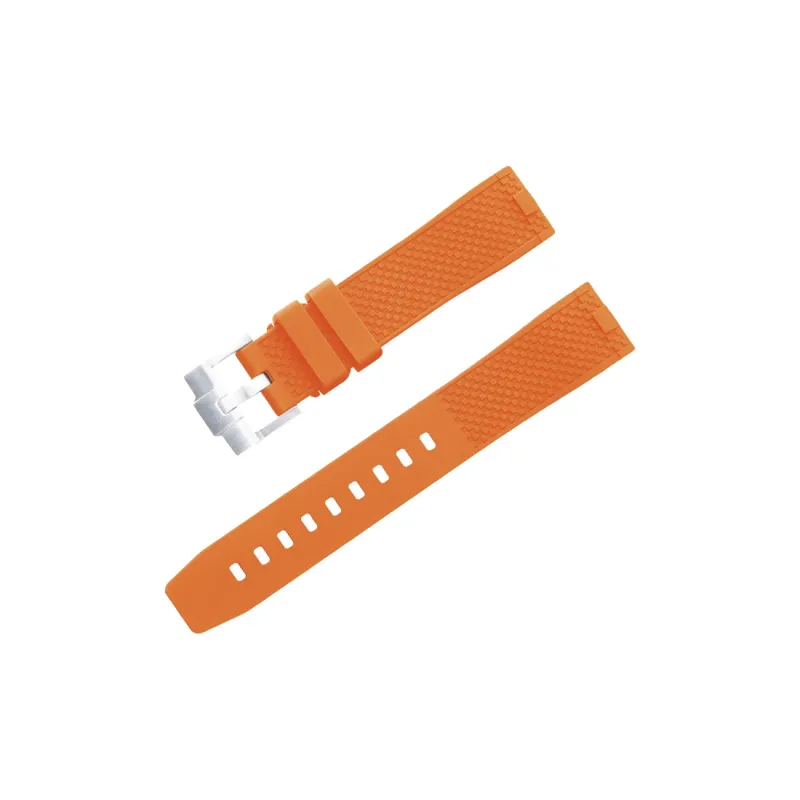 VAGENARI Rubber Strap Compatibility With Baishi Ling Super Ocean Collection 36mm Watch Band Unisex-5