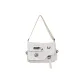 White with Chimpanzee Charm with Badge