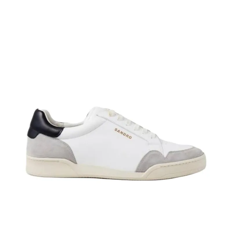 Sandro Skateboard Shoes Men's White-1