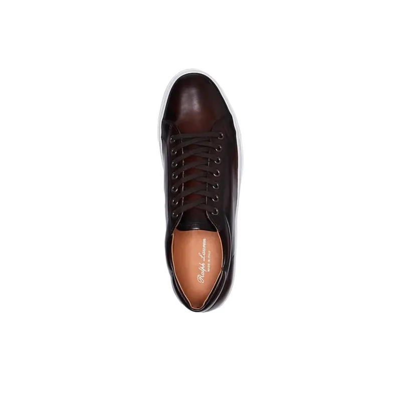 LAUREN RALPH LAUREN Severn Skateboard Shoes Men's Brown-3