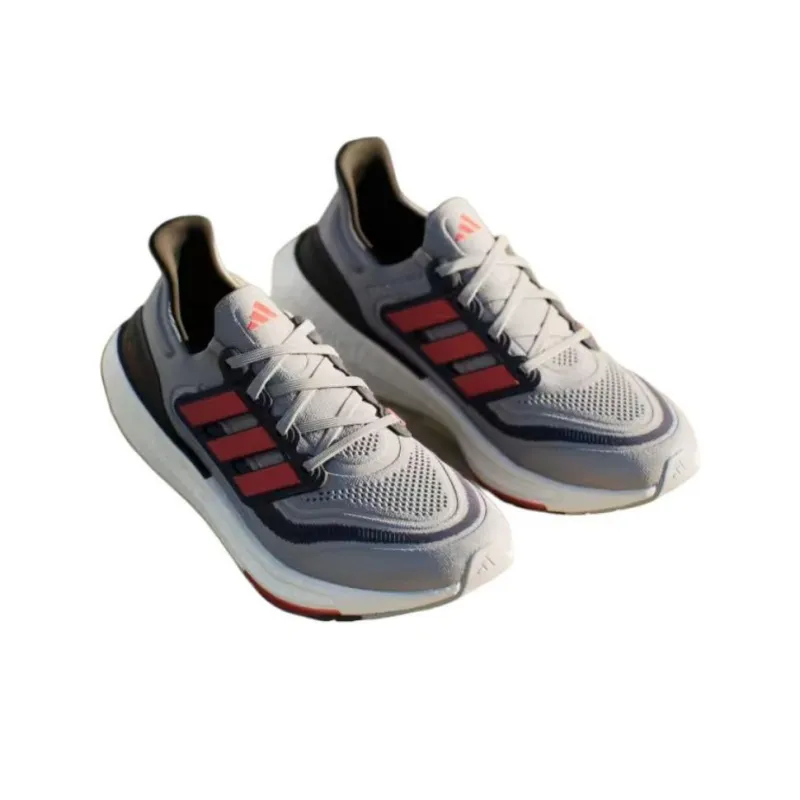 UltraBoost Light Adidas 'Halo Silver Solar Red'-2
