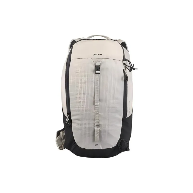 DECATHLON Polyethyl Terephthalate Backpack Unisex Ecru-0