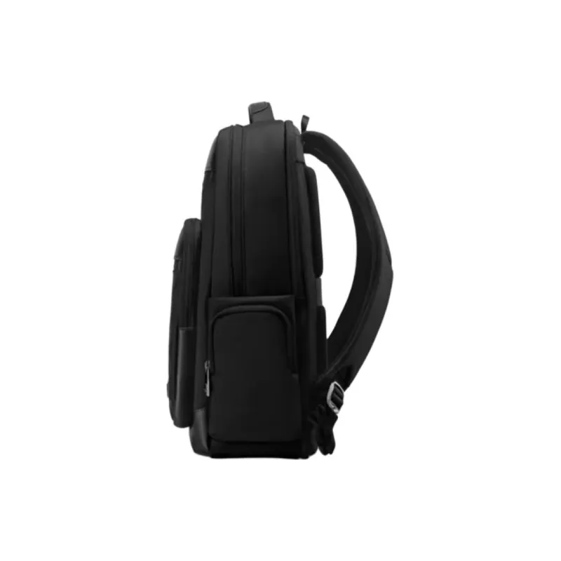 SAMSONITE With Cow Leather Backpack Medium Size Men's Black-2