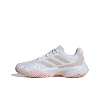 Adidas CourtJam Control 3 Control 3 W Durable Breathable Lightweight Low Top Tennis Shoes Women's White Pink