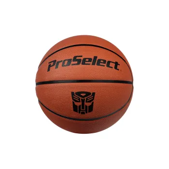 ProSelect x Transformers Rubber Basketball Brown Size 5/7 Training Unisex