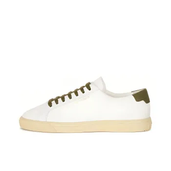 SAINT LAURENT Andy Low top Leather Sneakers