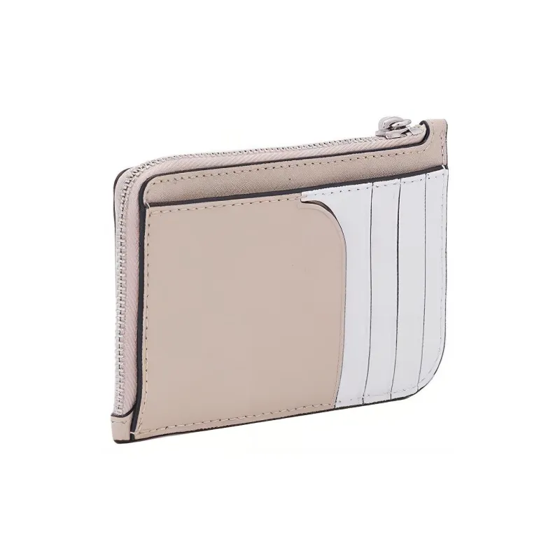 Kate Spade Cameron Leather Coin Purses Card Holders Medium Size Women's Beige-2