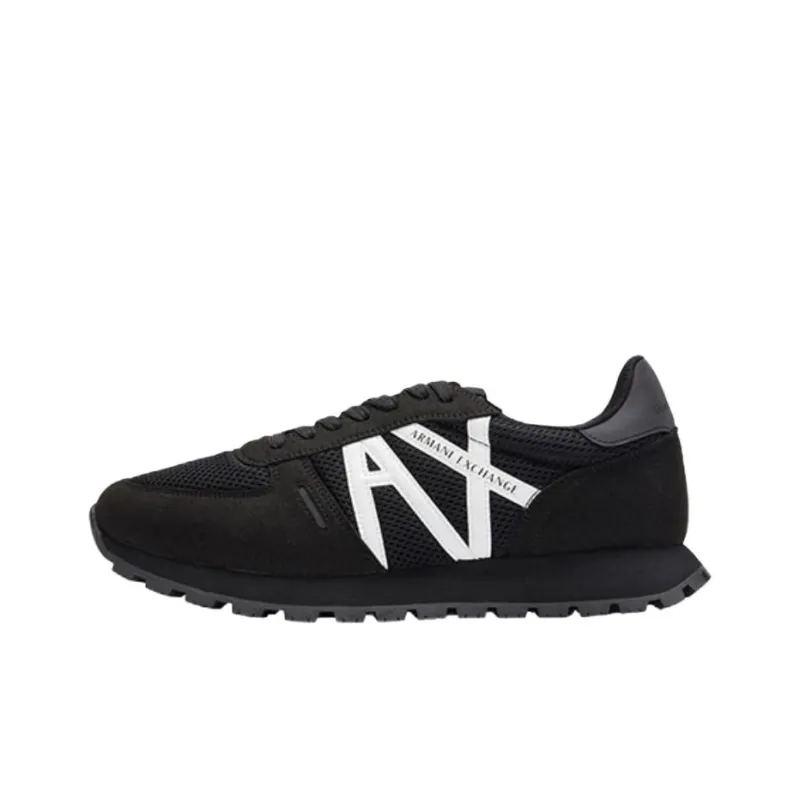 ARMANI EXCHANGE Casual Shoes Men Low-Top Black - Cheap Rcj